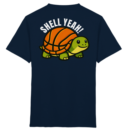 Mr. Turtle Backprint - Kids Organic Shirt