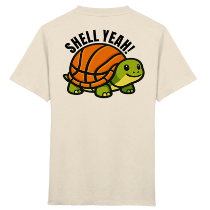 Mr. Turtle Backprint - Kids Organic Shirt