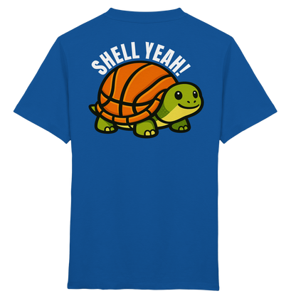 Mr. Turtle Backprint - Kids Organic Shirt
