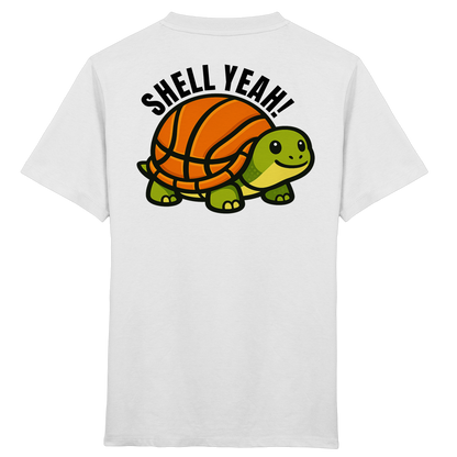 Mr. Turtle Backprint - Kids Organic Shirt