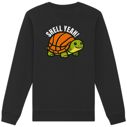 Mr. Turtle Backprint - Organic Basic Unisex Sweatshirt