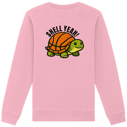 Mr. Turtle Backprint - Organic Basic Unisex Sweatshirt