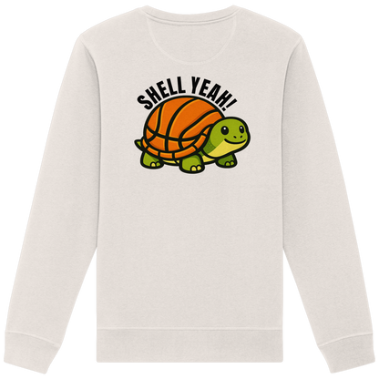 Mr. Turtle Backprint - Organic Basic Unisex Sweatshirt