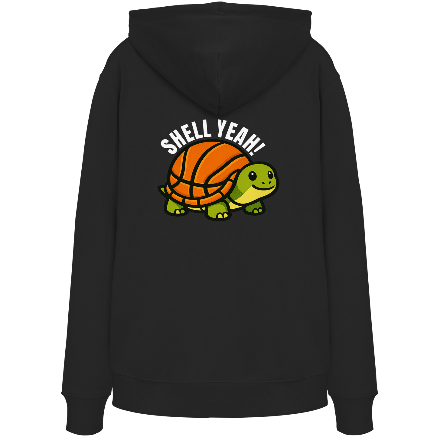 Mr. Turtle Backprint - Organic Hoodie