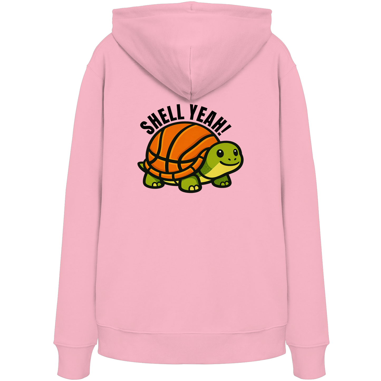Mr. Turtle Backprint - Organic Hoodie