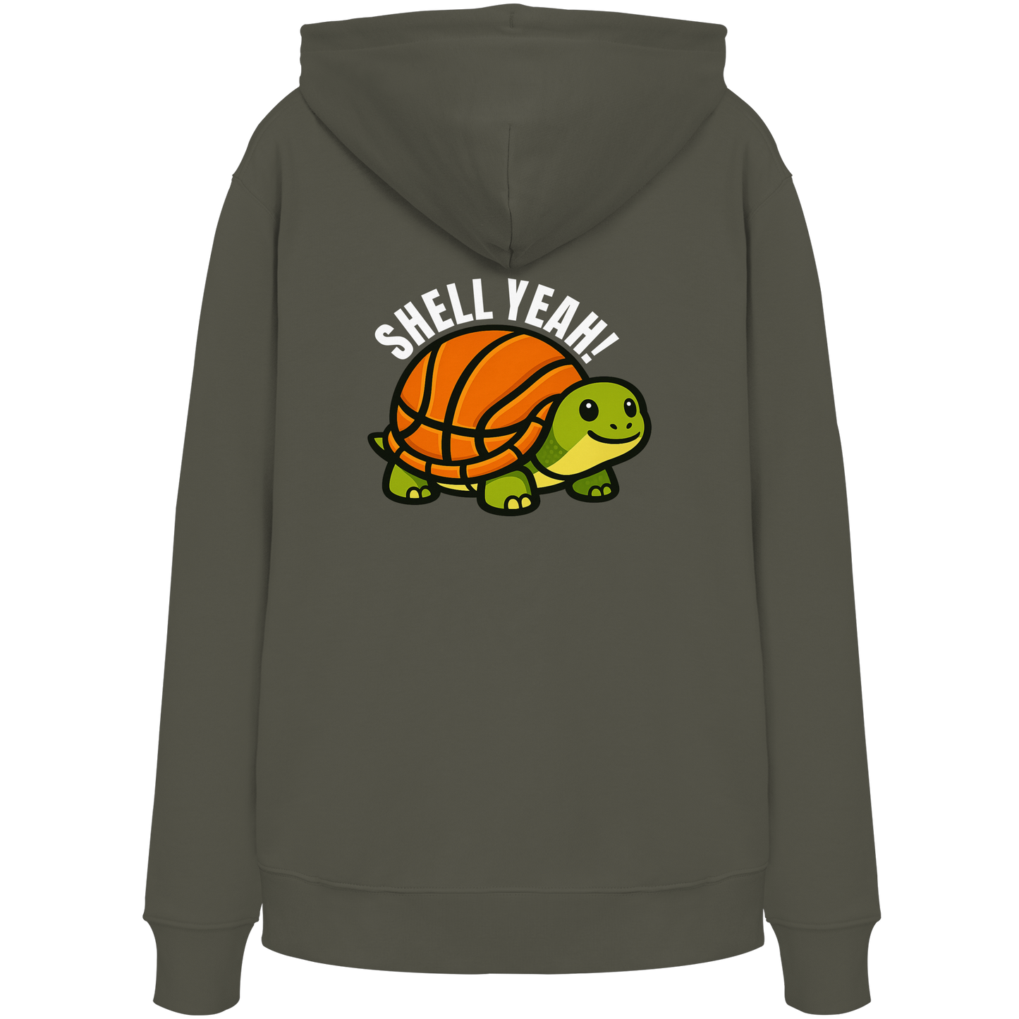 Mr. Turtle Backprint - Organic Hoodie