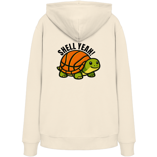 Mr. Turtle Backprint - Organic Hoodie