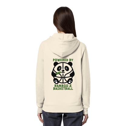 Basketball Panda Backprint - Organic Hoodie