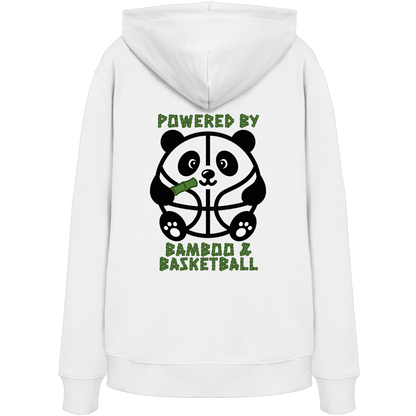 Basketball Panda Backprint - Organic Hoodie