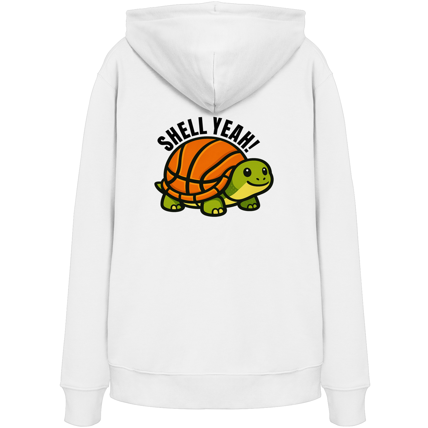 Mr. Turtle Backprint - Organic Hoodie