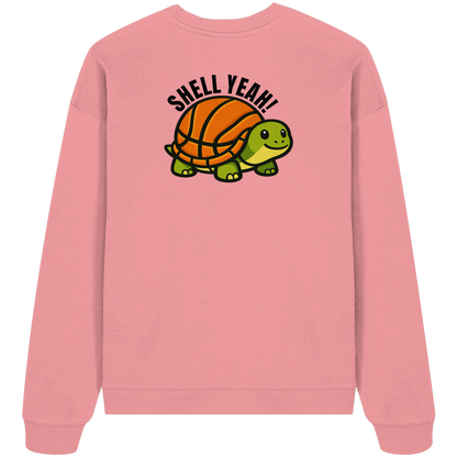 Mr. Turtle Backprint - Organic Oversize Sweatshirt