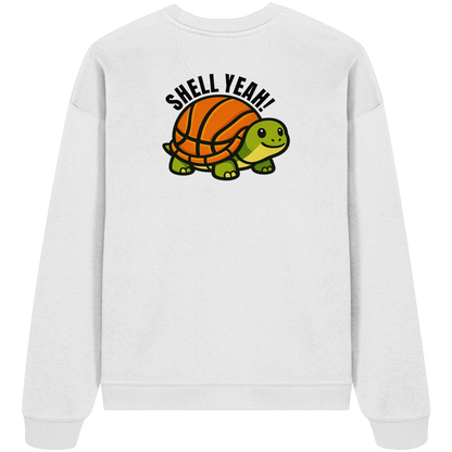Mr. Turtle Backprint - Organic Oversize Sweatshirt