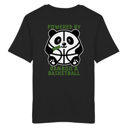 Basketball Panda Backprint - Organic Shirt
