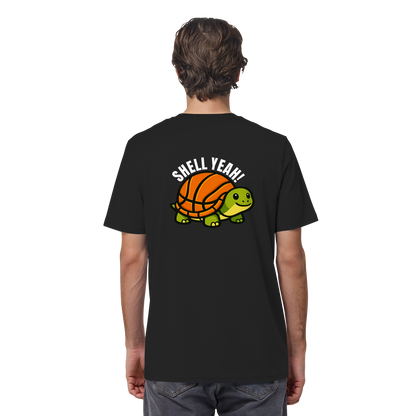Mr. Turtle Backprint - Organic Shirt