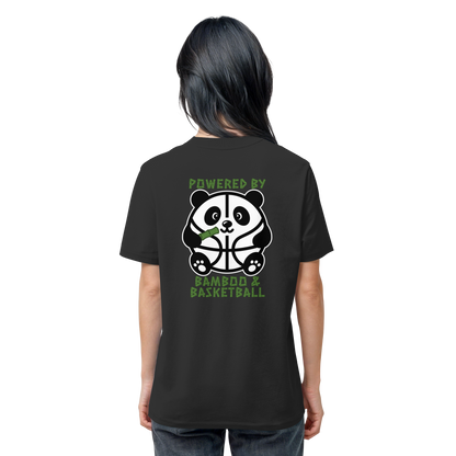 Basketball Panda Backprint - Organic Shirt