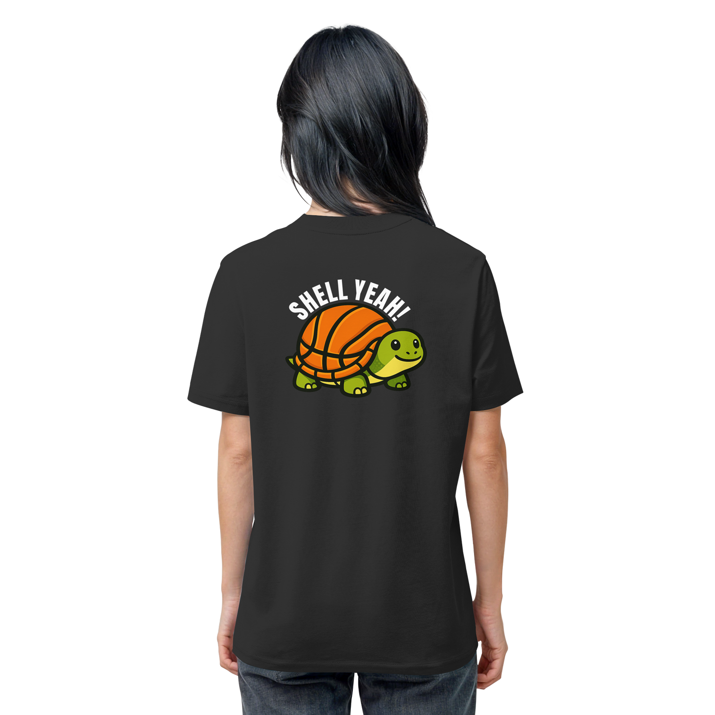 Mr. Turtle Backprint - Organic Shirt