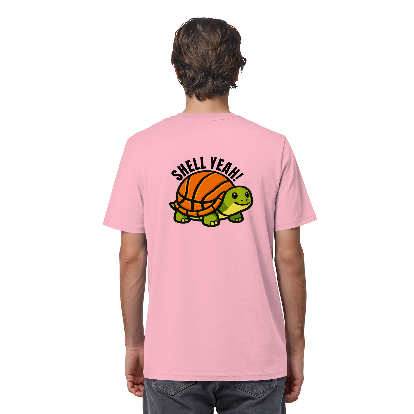 Mr. Turtle Backprint - Organic Shirt