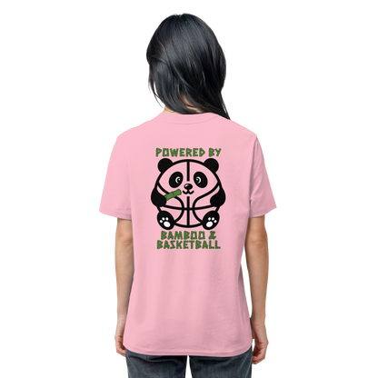 Basketball Panda Backprint - Organic Shirt