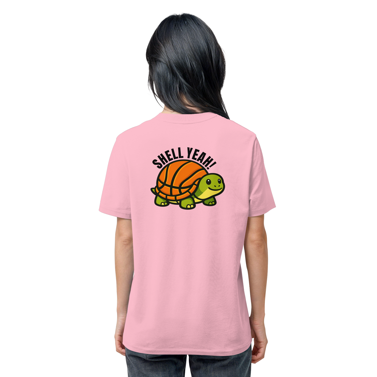Mr. Turtle Backprint - Organic Shirt