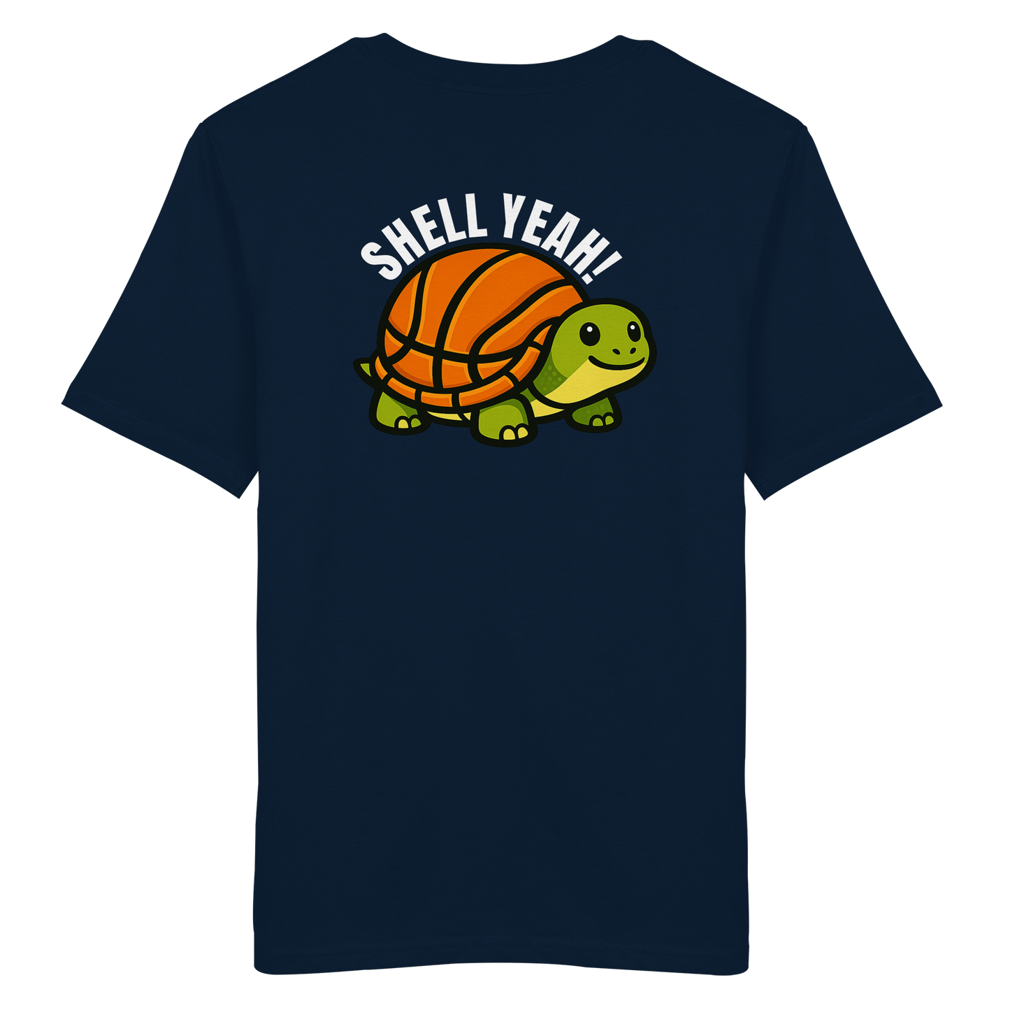 Mr. Turtle Backprint - Organic Shirt