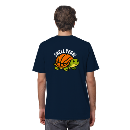 Mr. Turtle Backprint - Organic Shirt