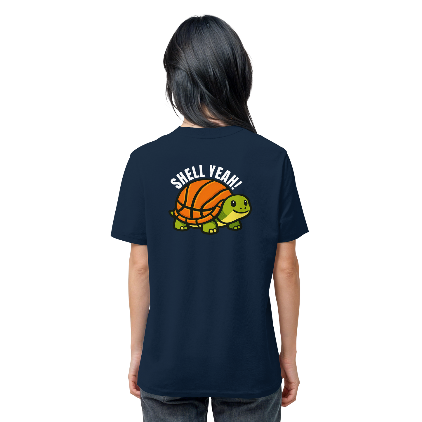 Mr. Turtle Backprint - Organic Shirt