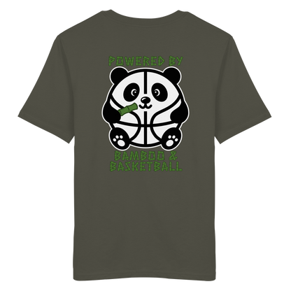 Basketball Panda Backprint - Organic Shirt