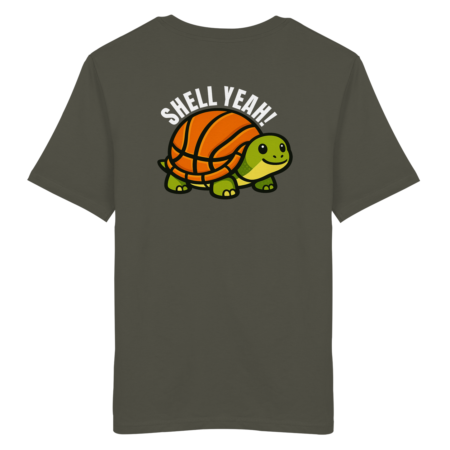 Mr. Turtle Backprint - Organic Shirt