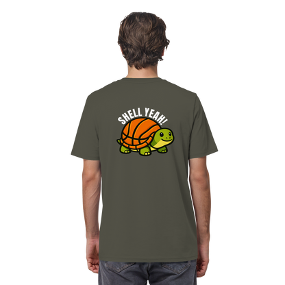Mr. Turtle Backprint - Organic Shirt