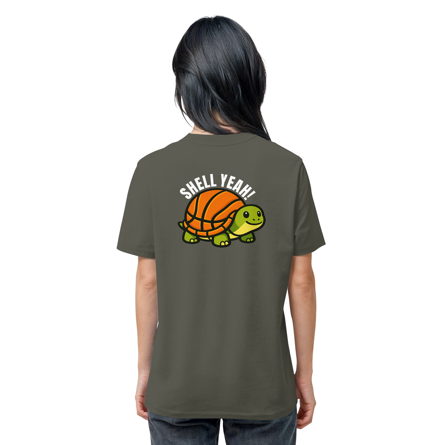 Mr. Turtle Backprint - Organic Shirt