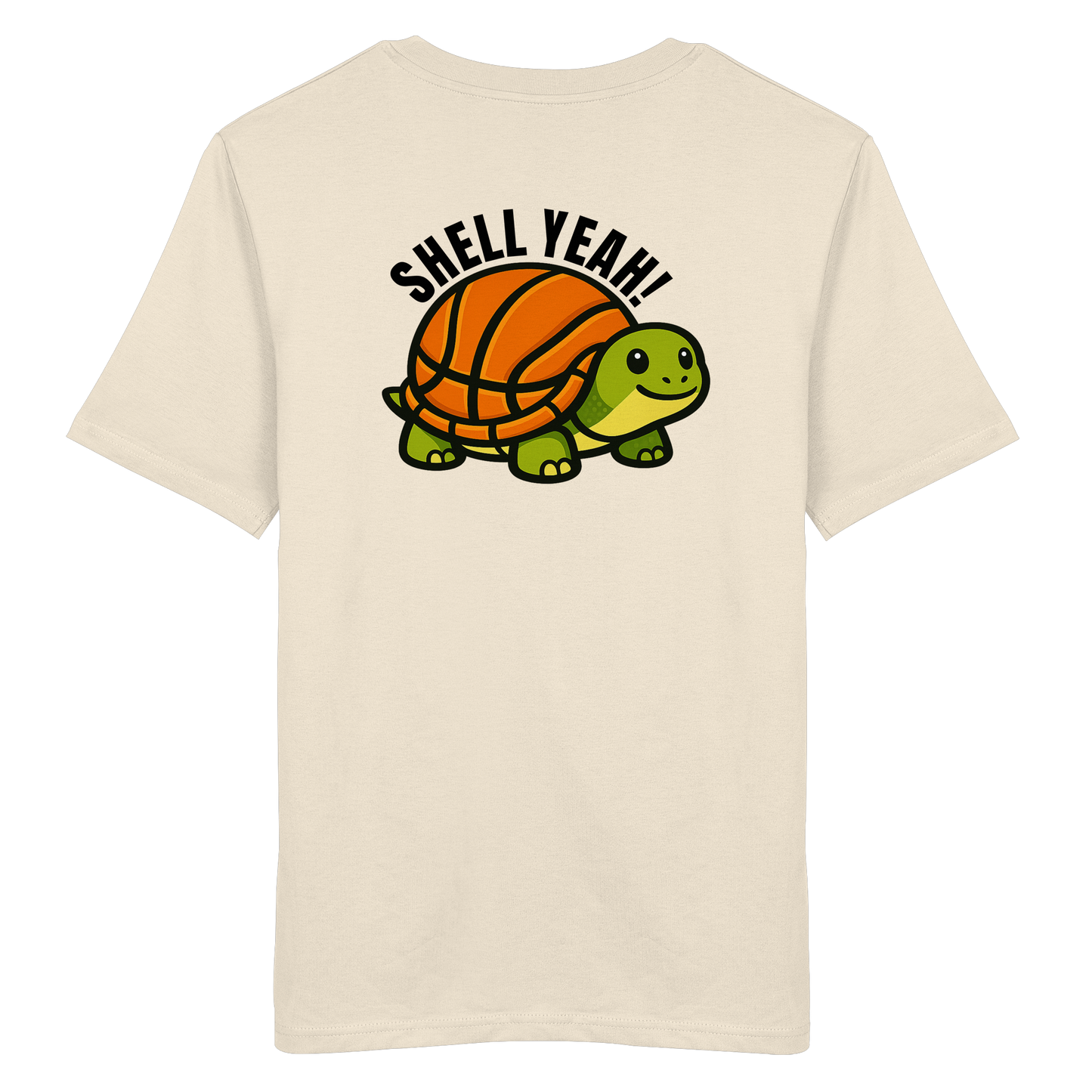 Mr. Turtle Backprint - Organic Shirt