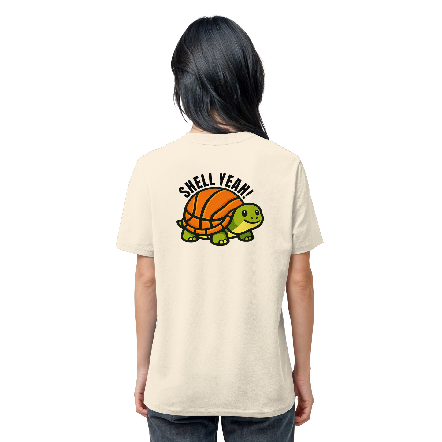 Mr. Turtle Backprint - Organic Shirt