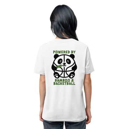Basketball Panda Backprint - Organic Shirt