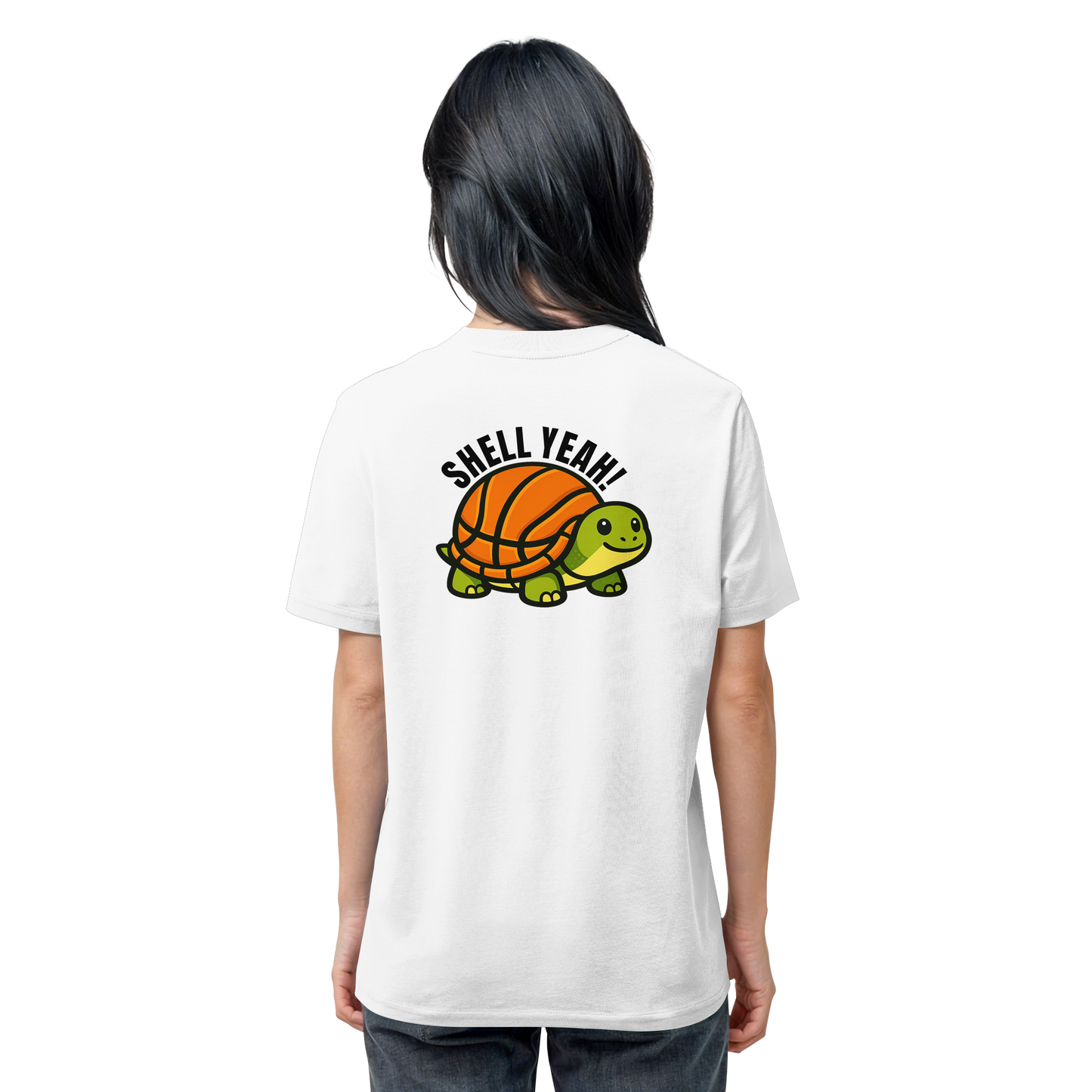 Mr. Turtle Backprint - Organic Shirt