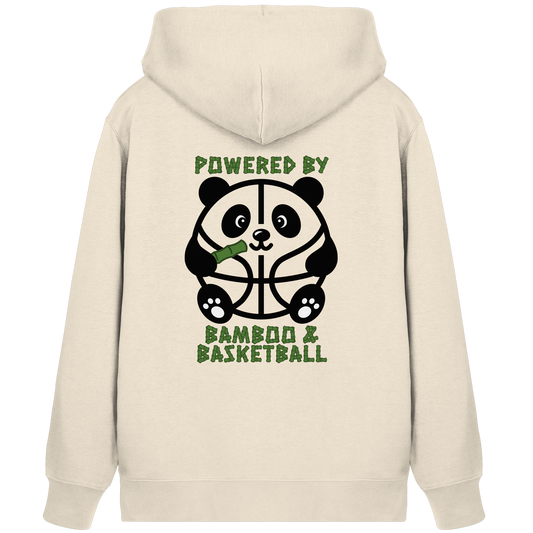 Basketball Panda Backprint - Organic Zipper