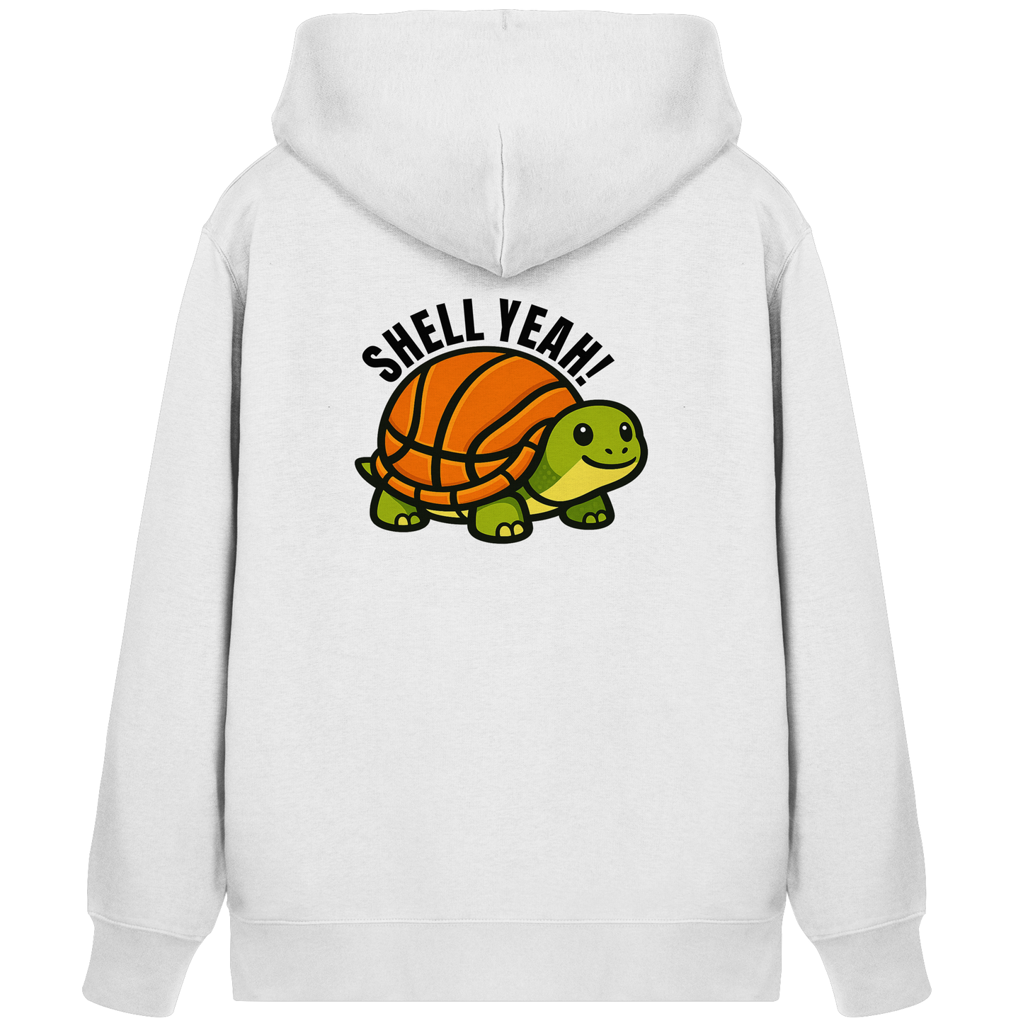 Mr. Turtle Backprint - Organic Zipper