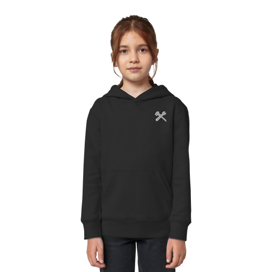 Messschieber und Schraubenschlüssel - Kids Organic Hoodie
