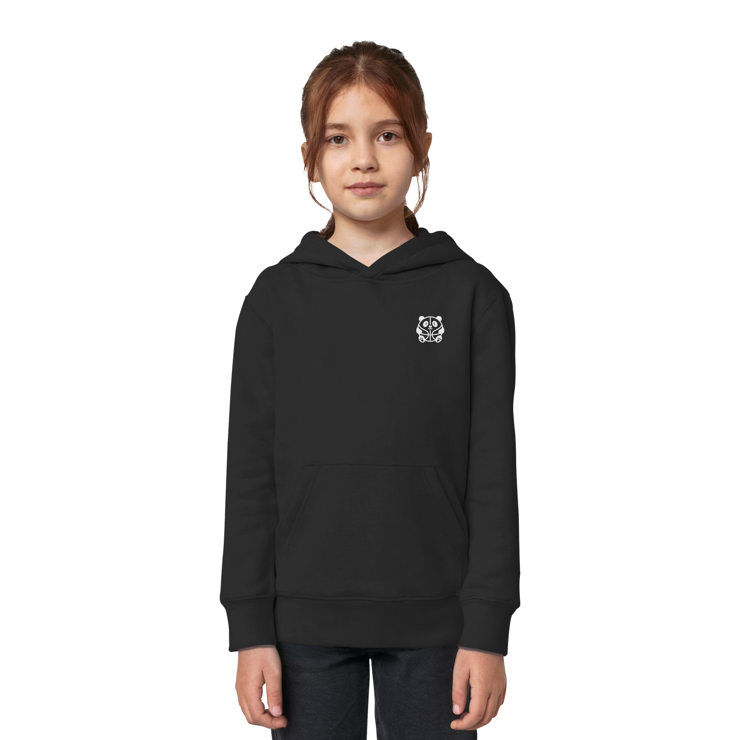 Basketball Panda - Kids Organic Hoodie