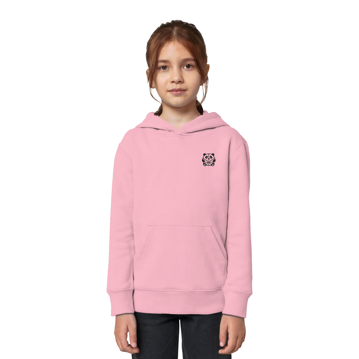 Basketball Panda - Kids Organic Hoodie