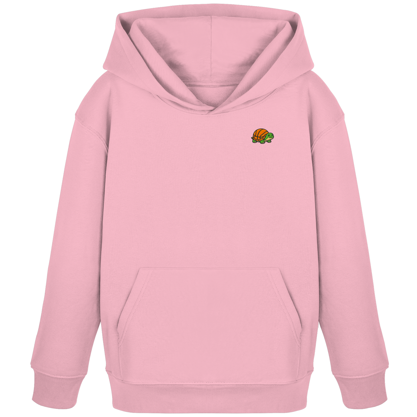 Mr. Turtle Backprint - Kids Organic Hoodie