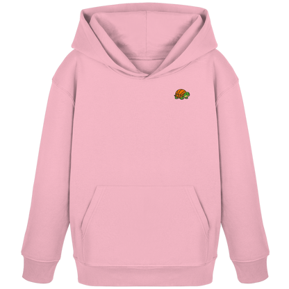 Mr. Turtle Backprint - Kids Organic Hoodie