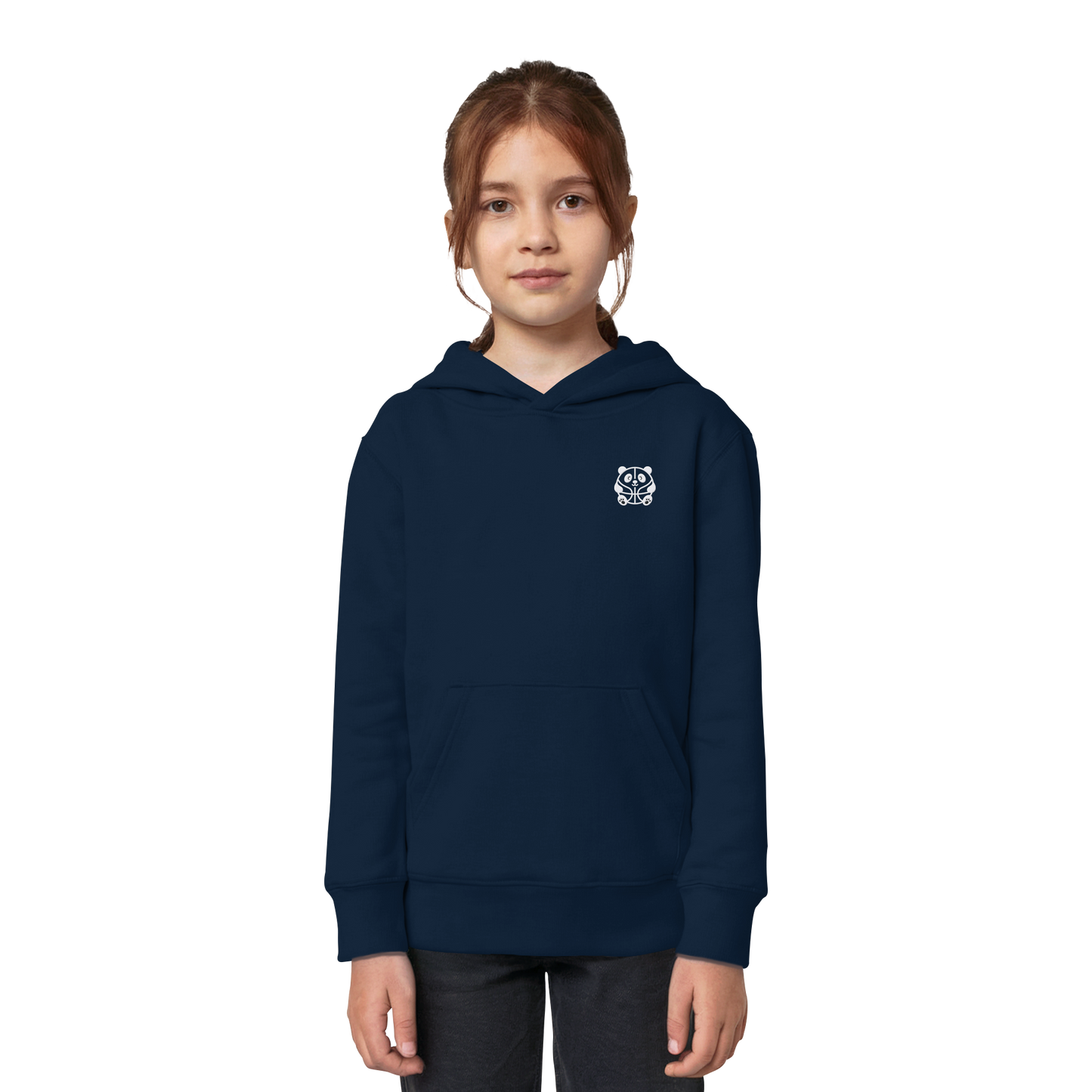 Basketball Panda - Kids Organic Hoodie