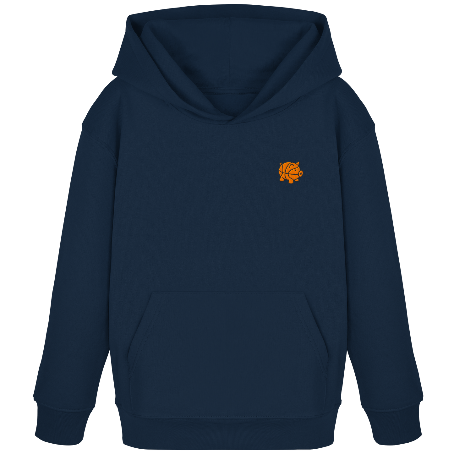 Basketball Piggy - Kids Organic Hoodie