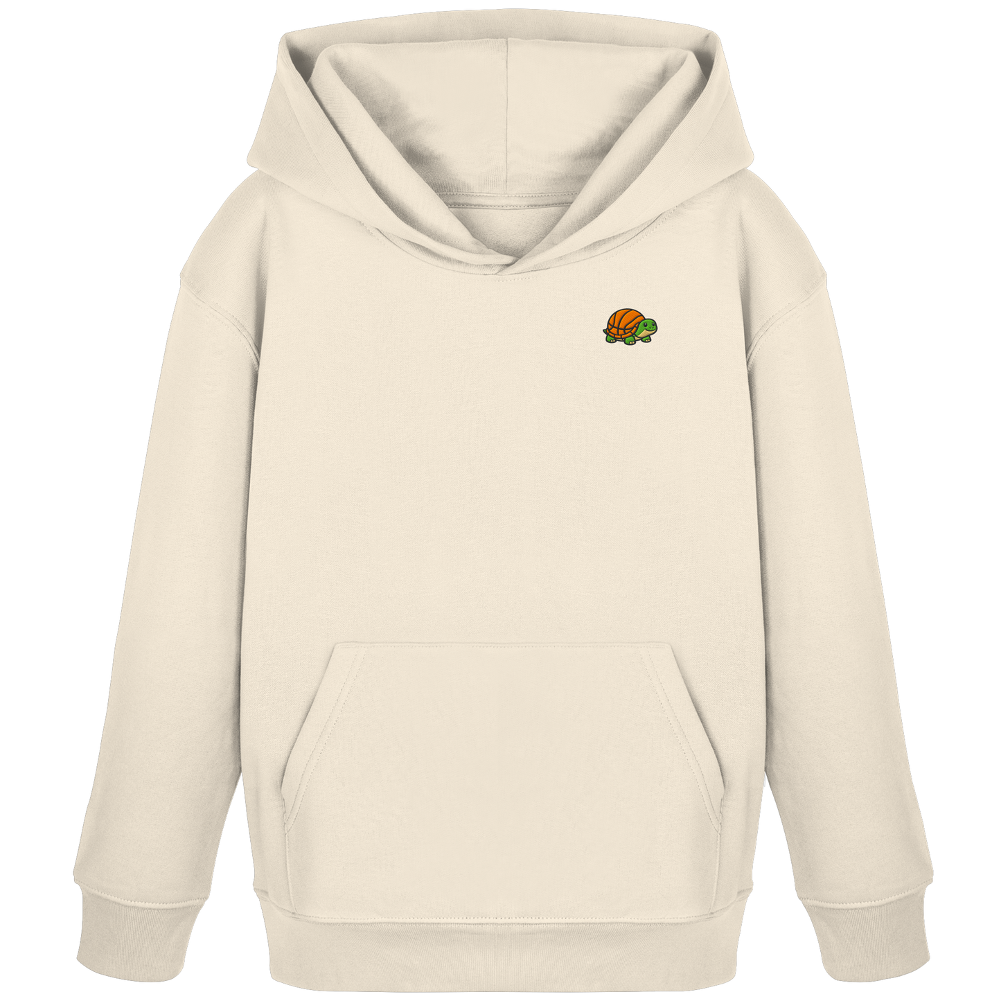 Mr. Turtle Backprint - Kids Organic Hoodie