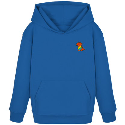 Rainbow Dino - Kids Organic Hoodie