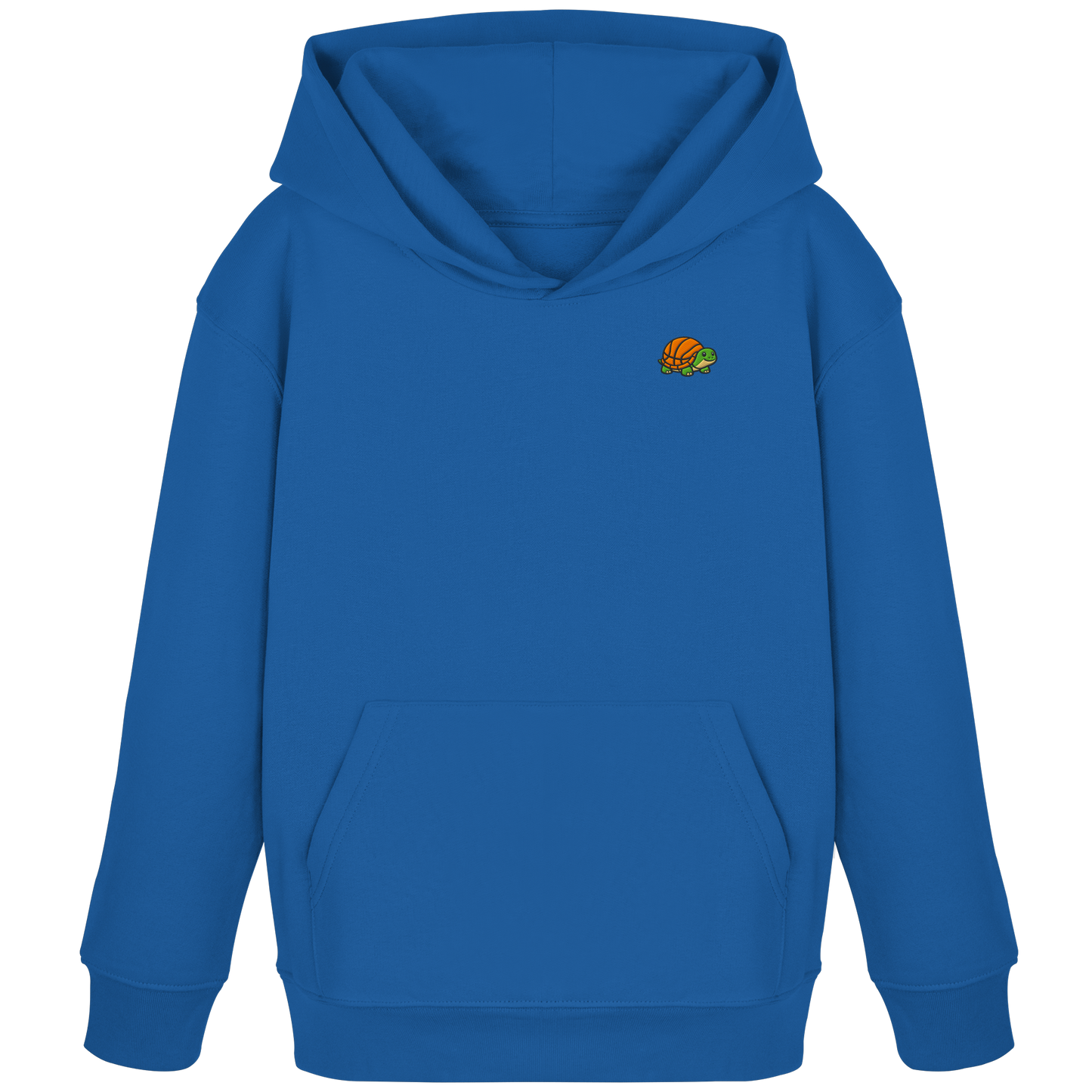 Mr. Turtle Backprint - Kids Organic Hoodie