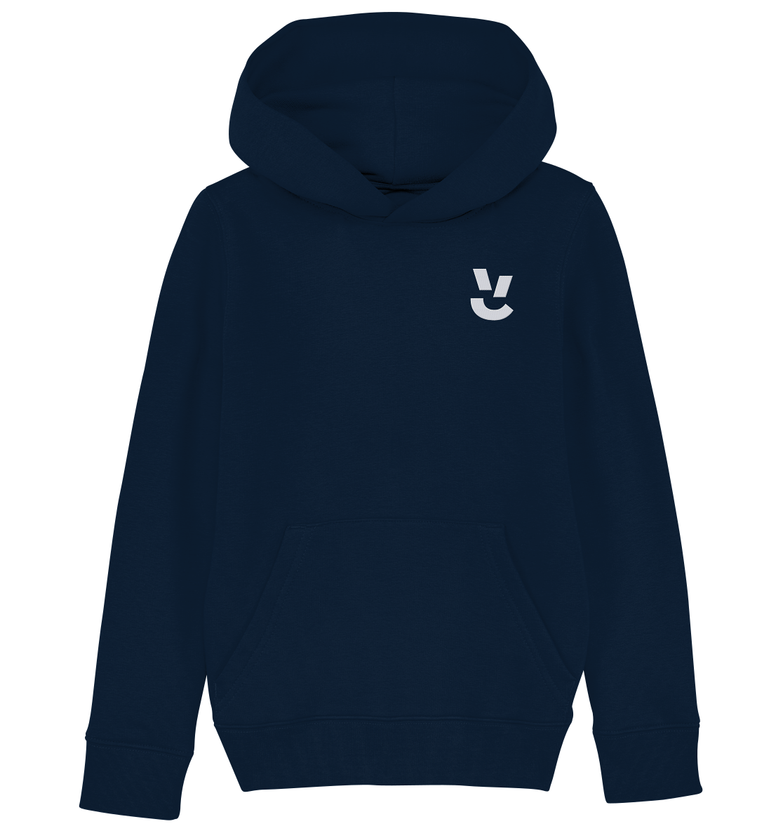 Codistry Logo Weiß - Kids Organic Hoodie