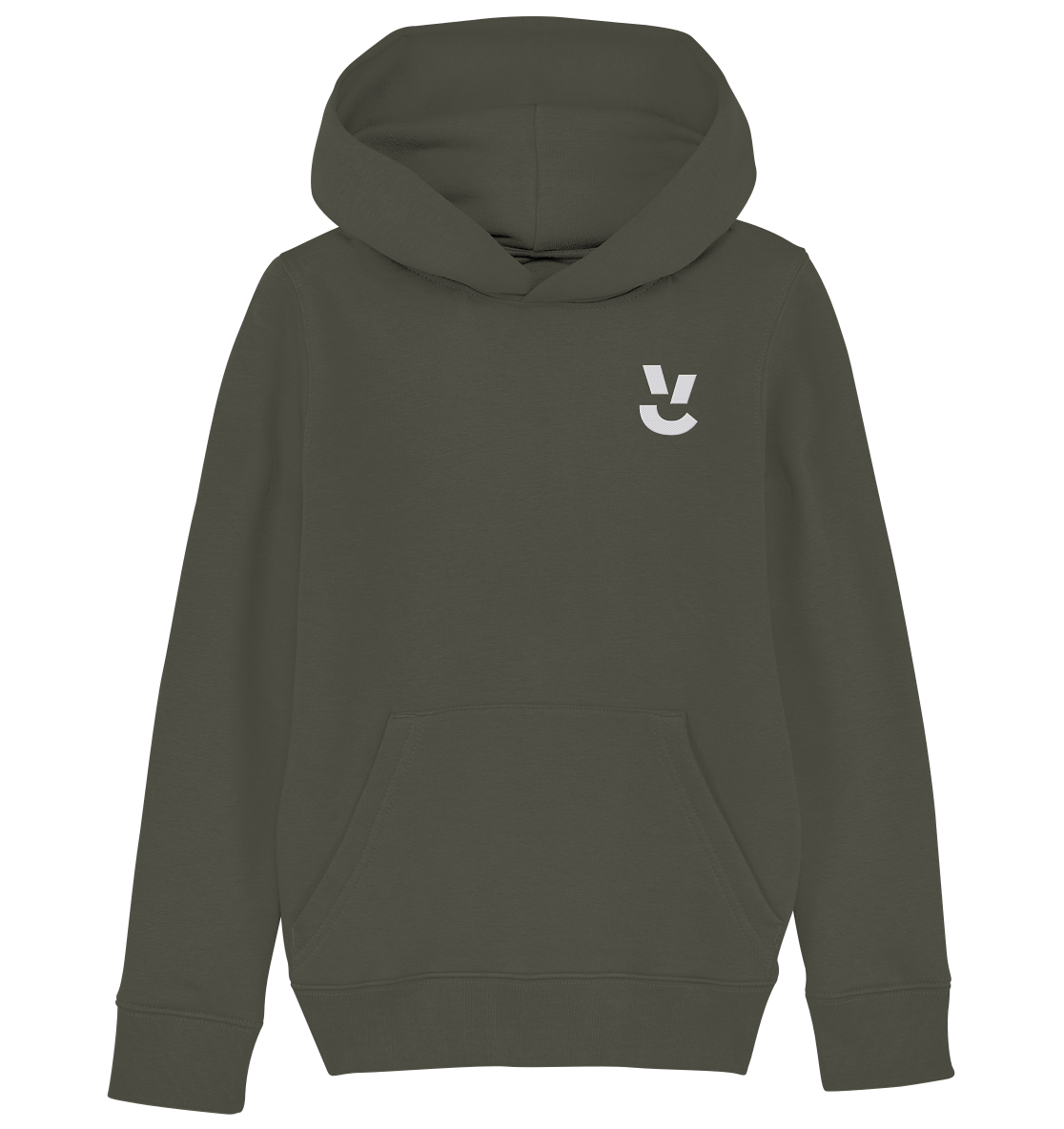 Codistry Logo Weiß - Kids Organic Hoodie