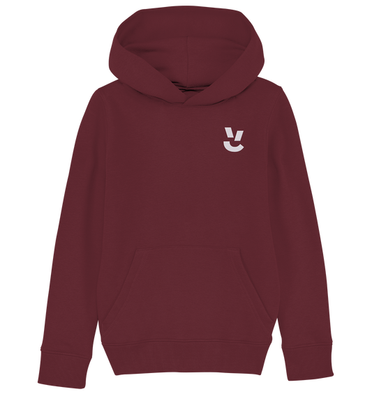Codistry Logo Weiß - Kids Organic Hoodie