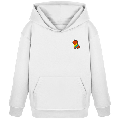Rainbow Dino - Kids Organic Hoodie
